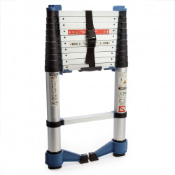 BuildCraft SR10102 TaskLadder Soft Close Telescopic Ladder with Folding Feet 3.2m