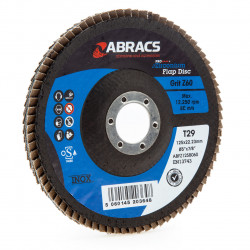Abracs Flap Disc 125mm 60 Grit - ABFZ125B060