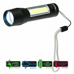 LitezAll Mini Rechargeable Torch LA-RCHFL-8/24