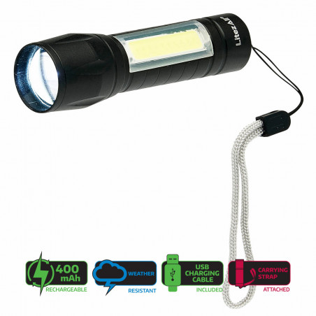 LitezAll Mini Rechargeable Torch LA-RCHFL-8/24