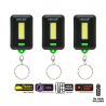 LitezAll CobFob Keychain Flashlight (3-Pack) - 24389