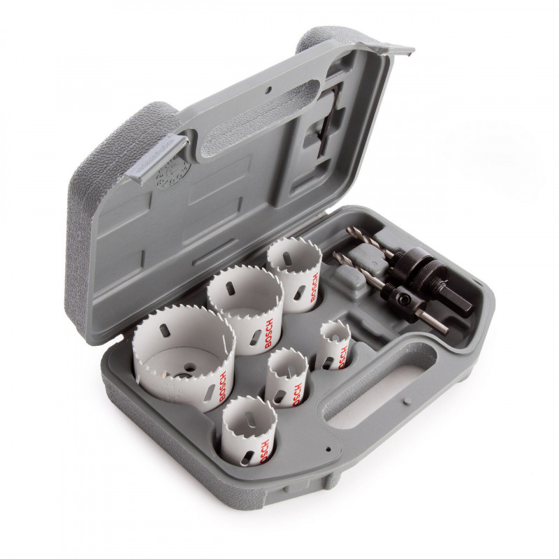 Bosch Hole Saw Set 20-64mm - 2608580804 Bosch Hole Saw Set 20-64mm - 2608580804
