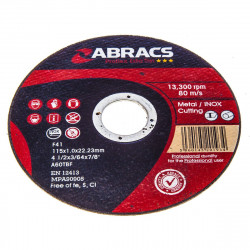 Abracs Proflex Cutting Disc 115mm - PFET11510FI