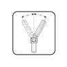 Bahco BE-9770 Metric Hex Key Set - BE-9770