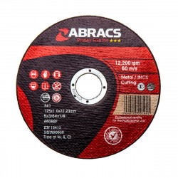 Abracs Proflex Cutting Discs 125mm - PFET12510FI