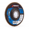 Abracs Flap Disc 115mm 120 Grit (5 Pack) - ABFZ115B0120