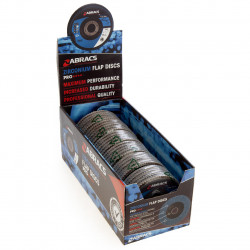 Abracs Flap Disc 115mm 120 Grit (5 Pack) - ABFZ115B0120