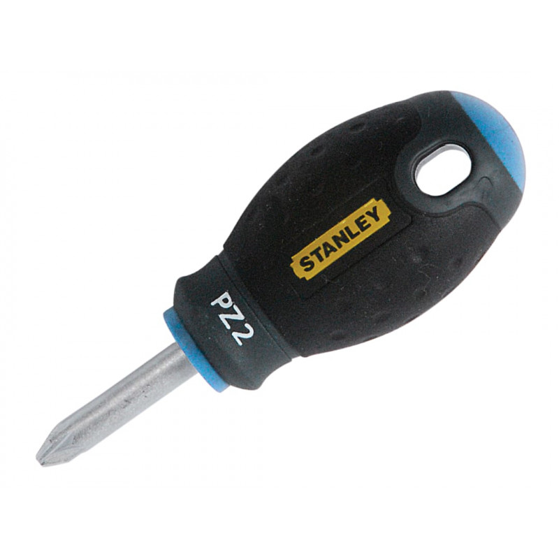 Stanley 0-65-409 FatMax Stubby Pozi Screwdriver PZ2 × 30mm Stanley 0-65-409 FatMax Stubby Pozi Screwdriver PZ2 × 30mm