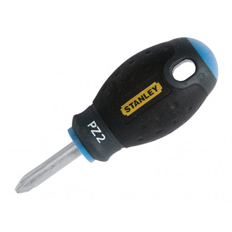 Stanley 0-65-409 FatMax Stubby Pozi Screwdriver PZ2 × 30mm
