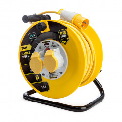 Masterplug 16A Cable Reel 50m (110V) - LVCT5016-2-MP