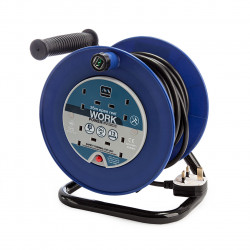 Masterplug 4 Gang Cable Reel 25m - LDCC2513-4BL-MP