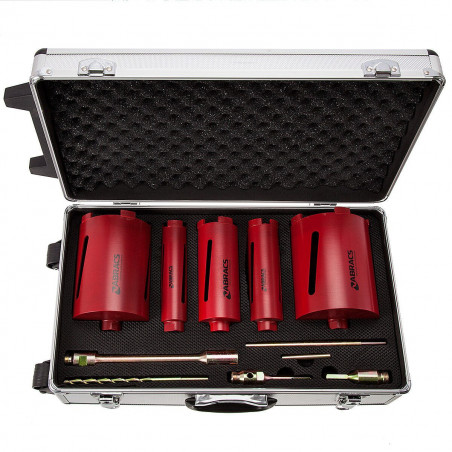 Abracs Diamond Core Drill Set (5pc) - ABDCORESET5