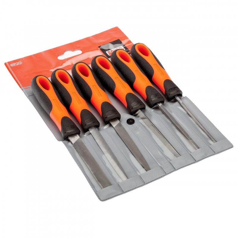 Bahco Ergo Files 100mm (6pc) - 1-476-04-3-2 Bahco Ergo Files 100mm (6pc) - 1-476-04-3-2