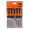 Bahco Ergo Files 100mm (6pc) - 1-476-04-3-2