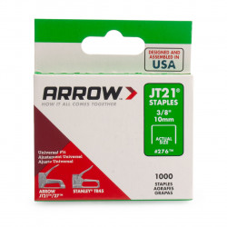 Arrow 276 JT21 Staples 10mm (1000) - A276