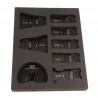 XTrade MBMWSET-8 Multi-Tool Blades for Wood & Metal (Pack of 8)