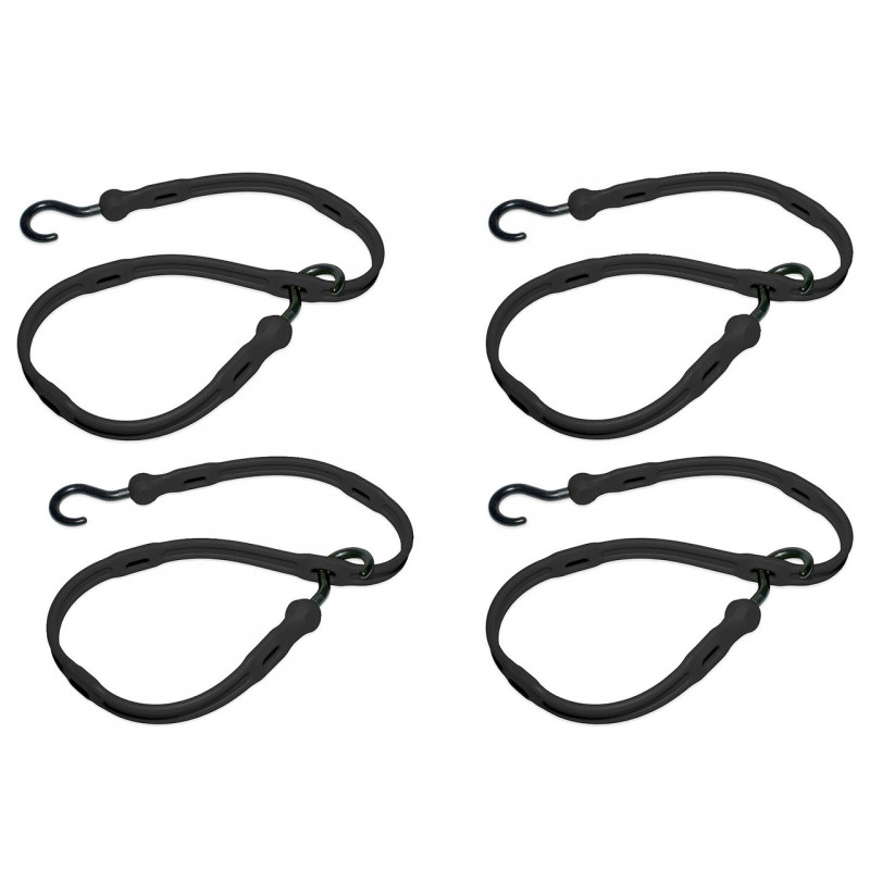Perfect Bungee Cords 36" Black (4-Pack) - AS36BK4PK-BXST