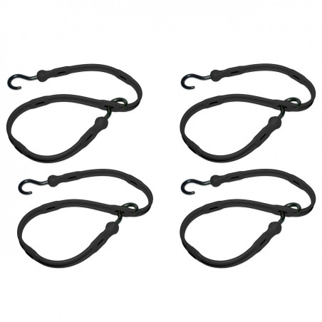 Perfect Bungee Cords 36" Black (4-Pack) - AS36BK4PK-BXST