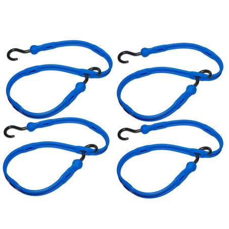 Perfect Bungee Cords 36" Blue (4 Pack) - AS36BL4PK-BXST