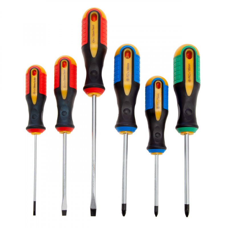 XTrade Screwdriver Set (6pc) - X0900063 XTrade Screwdriver Set (6pc) - X0900063