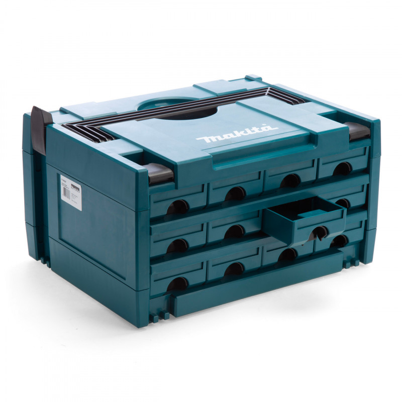 Makita Makpac 12-Drawer Case P-84327 Makita Makpac 12-Drawer Case P-84327