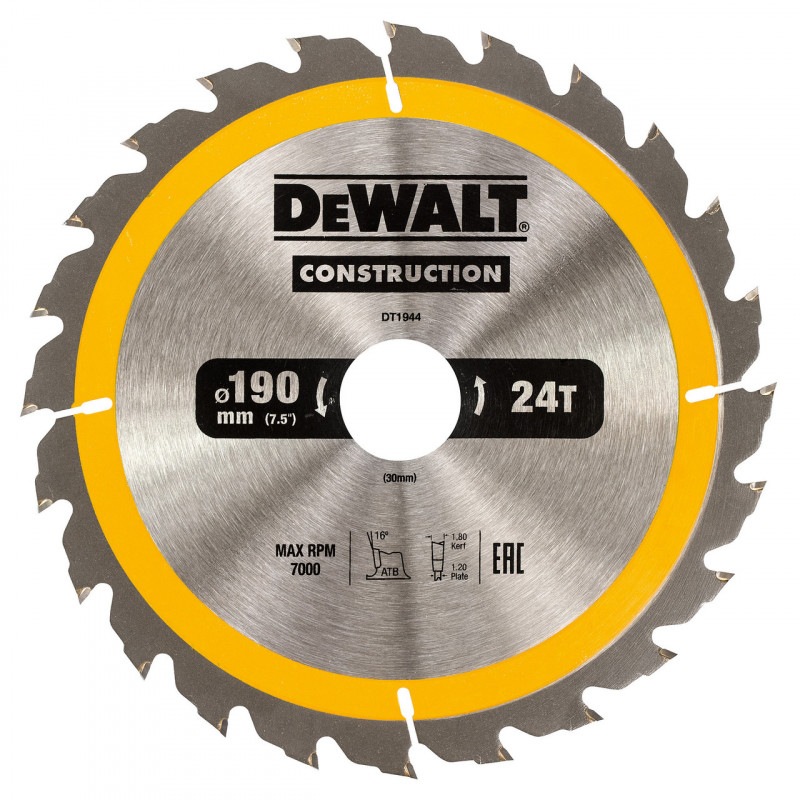 Dewalt DT1944 Circular Saw Blade - DT1944 Dewalt DT1944 Circular Saw Blade - DT1944