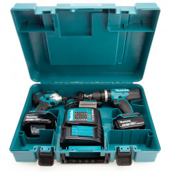 Makita DLX2336S LXT 18V Combi Drill & Impact Driver Twin Pack (2 × 3.0Ah Batteries)