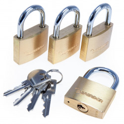 Squire Defender Padlock DFBP4Q (4 Pack)