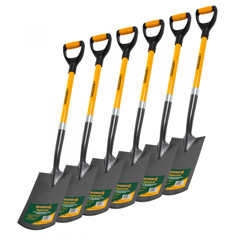 Groundhog Digging Spade (6-Pack) - G1300010-6 Groundhog Digging Spade (6-Pack) - G1300010-6