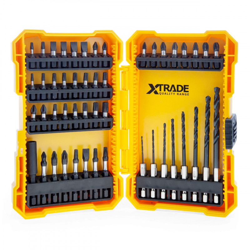 XTrade 48-Piece Drill/Impact Set - X0900075 XTrade 48-Piece Drill/Impact Set - X0900075