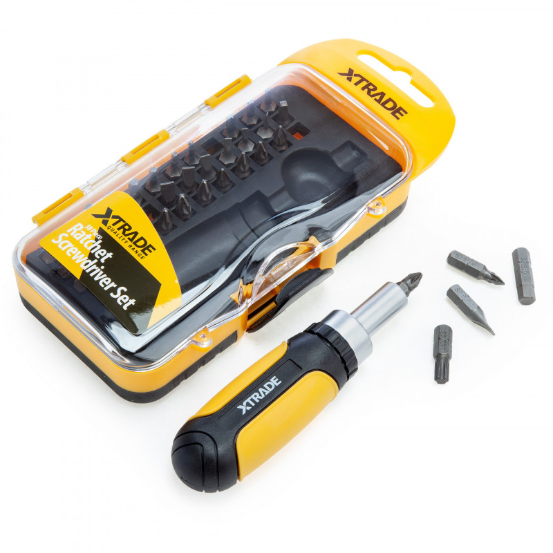 XTrade Ratchet Screwdriver Set (38pc) - X0900077 XTrade Ratchet Screwdriver Set (38pc) - X0900077