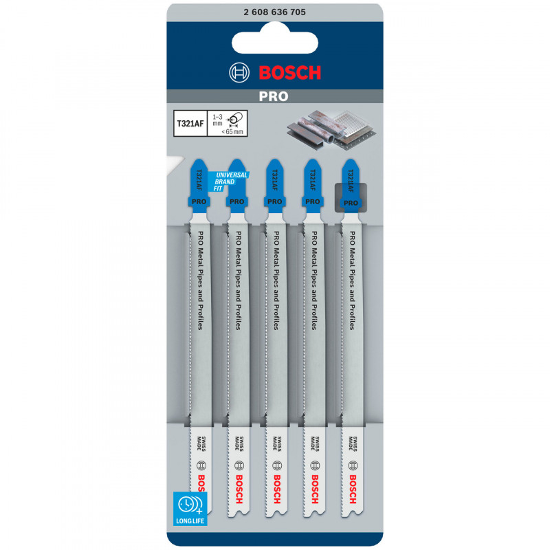 Bosch T321AF Jigsaw Blades - 2608636705 Bosch T321AF Jigsaw Blades - 2608636705