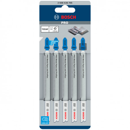 Bosch T321AF Jigsaw Blades - 2608636705