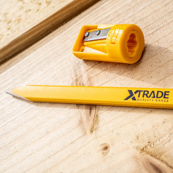 XTrade Carpenter Pencils & Sharpener Set - X0900005