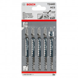 Bosch T244D Jigsaw Blades (5 Pack) - 2608630058