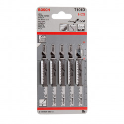 Bosch T101D Jigsaw Blades 100mm (5 Pack) - 2608630032