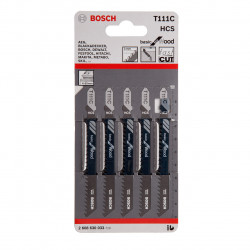 Bosch T111C Jigsaw Blades (5 Pack) - 2608630033