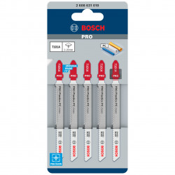 Bosch T101A Jigsaw Blades 100mm (5 Pack) - 2608631010