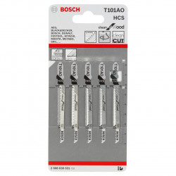 Bosch T101AO Jigsaw Blades 83mm (5 Pack) - 2608630031