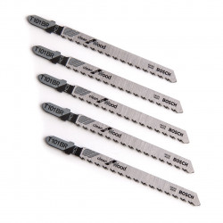 Bosch T101BR Jigsaw Blades 100mm (5 Pack) - 2608630014