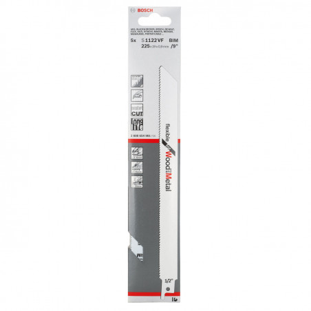 Bosch S1122VF Reciprocating Saw Blades - 2608654981