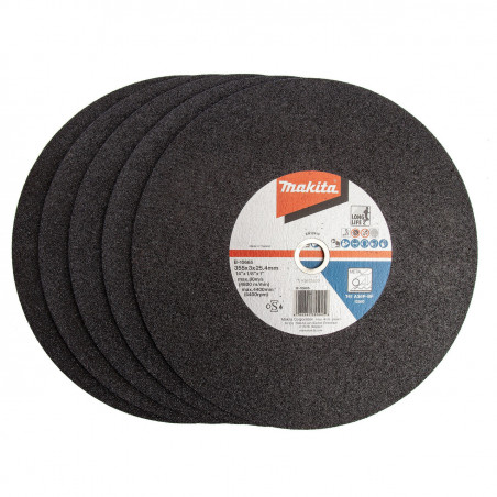 Makita B-10665 Metal Cutting Discs - B-10665-5